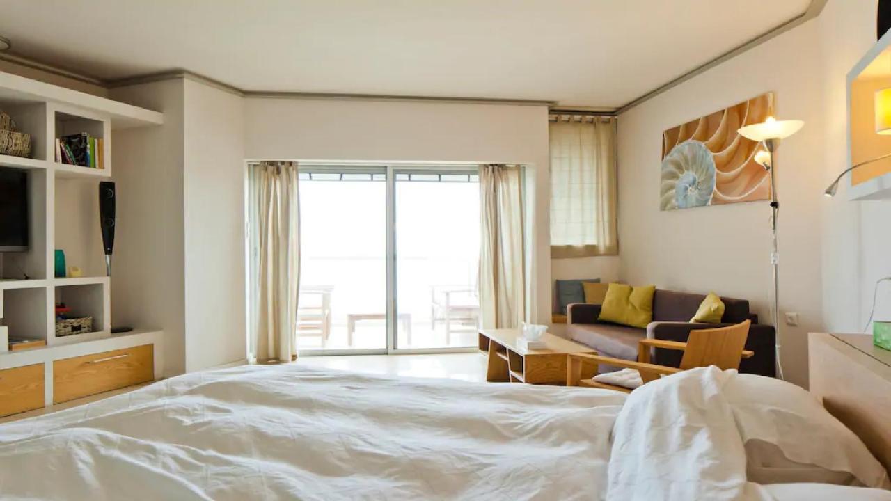 Luxury Sea View Apartment Herzelia Buitenkant foto